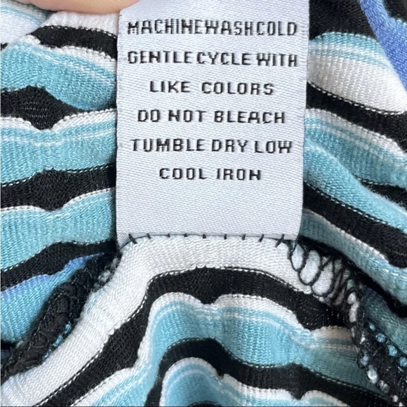 Habitat Clothes To Live In Dress Sz M Artsy Textured Polka Dots Asymmetrical EUC - Picture 8 of 14